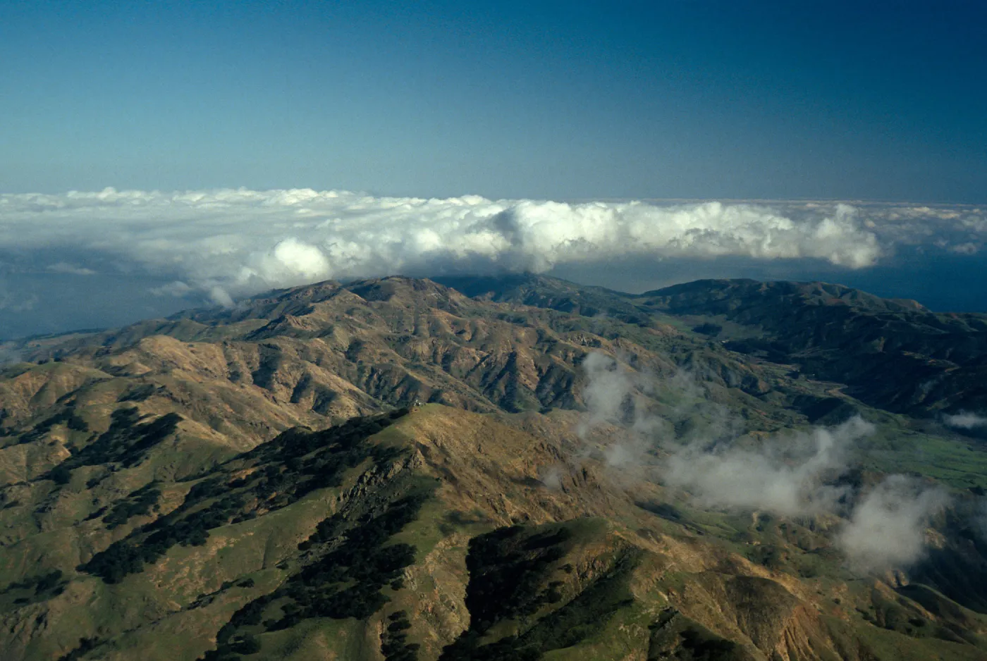 North ridge & Central Valley from vicinity of Picacho Diablo, Santa Cruz Island