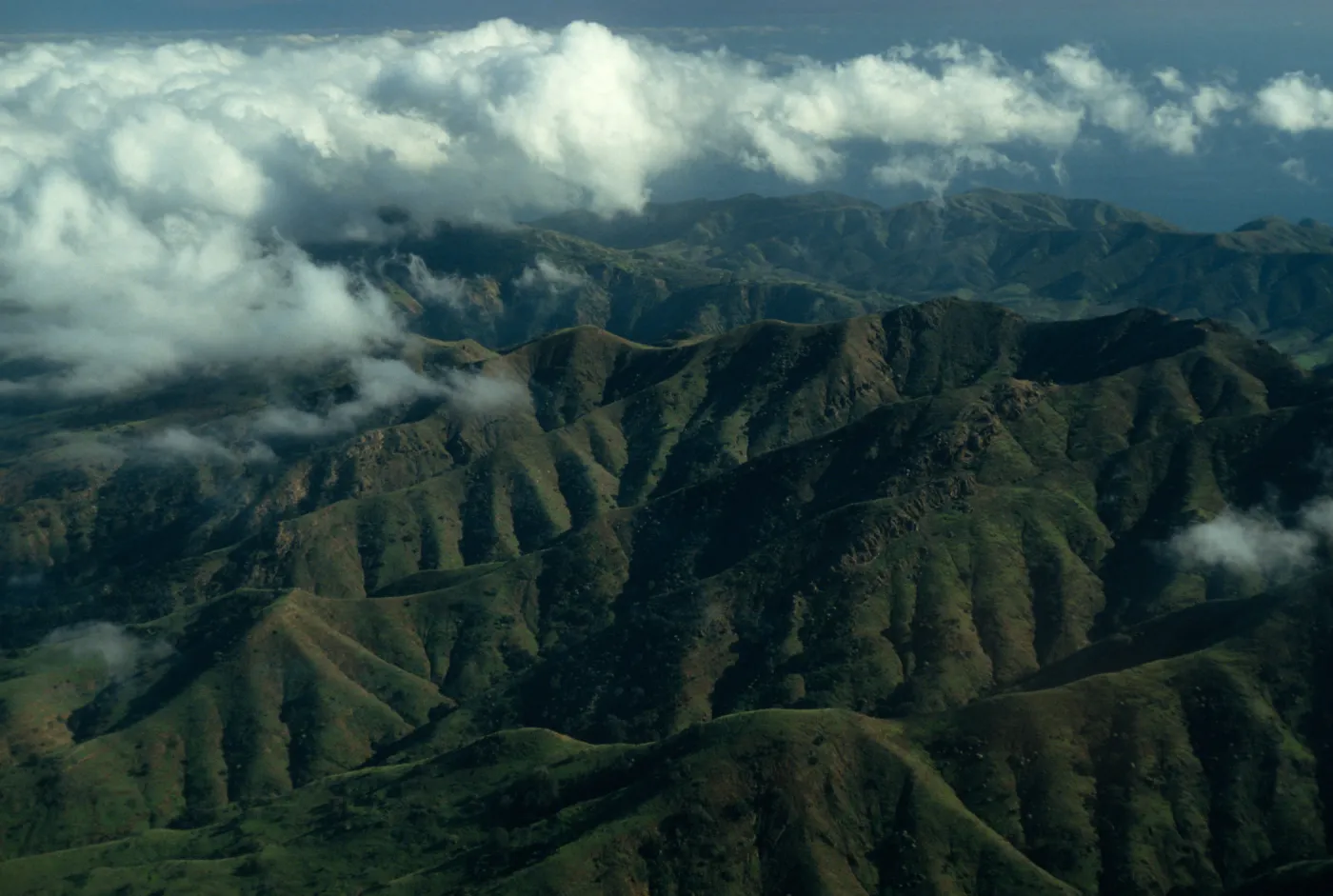 North ridge, West of Cañada Del Puerto, Santa Cruz Island