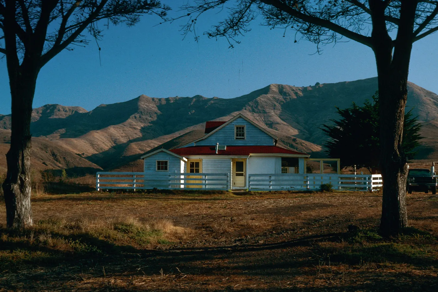 at sunrise, Casa Vieja, Christy Ranch, Santa Cruz Island