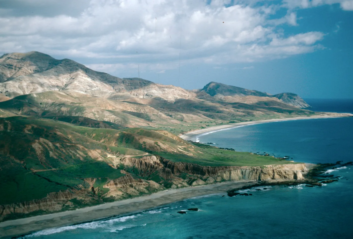 Southwest end, Santa Cruz Island