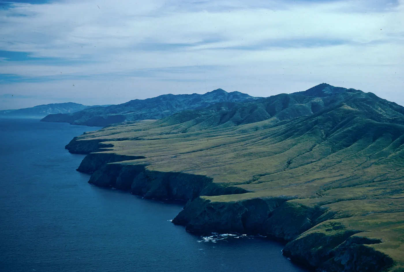 Northwest shore, Santa Cruz Island