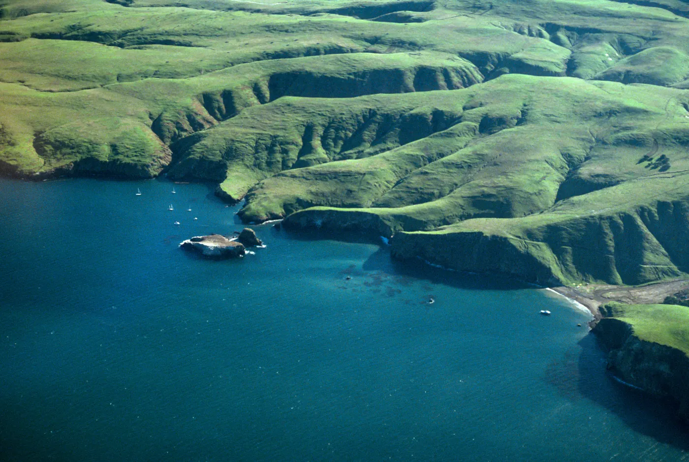 Scorpion Bay, Santa Cruz Island