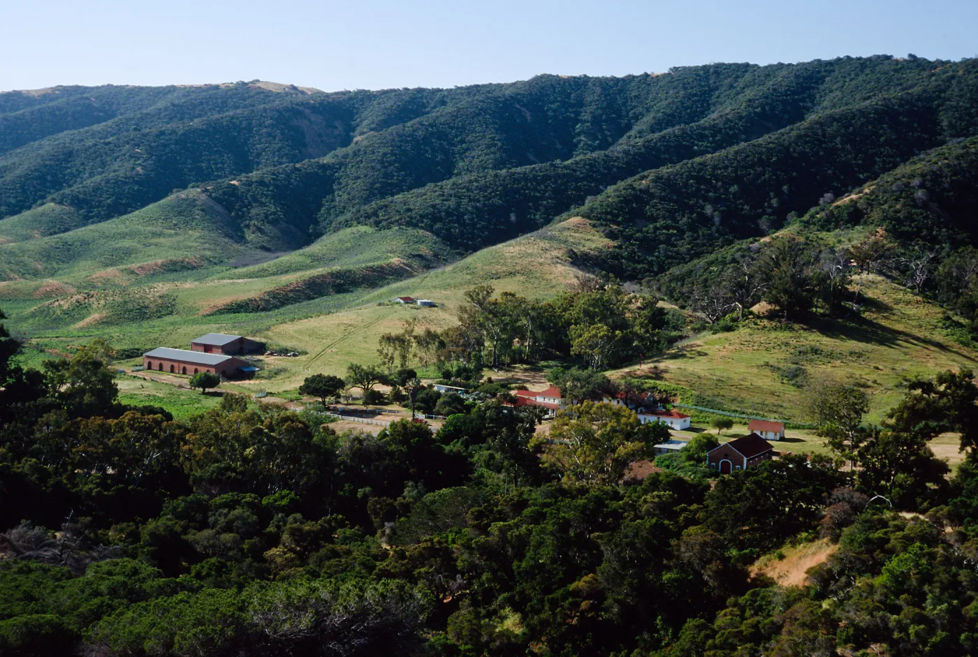 main ranch, Santa Cruz Island