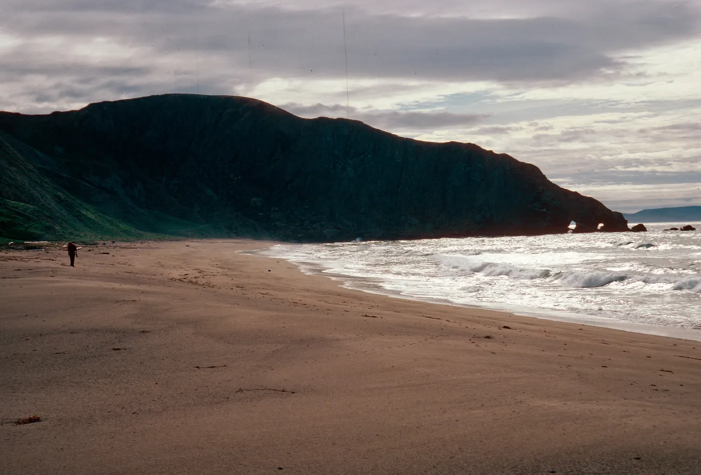 Sauces Beach, looking South, Santa Cruz Island