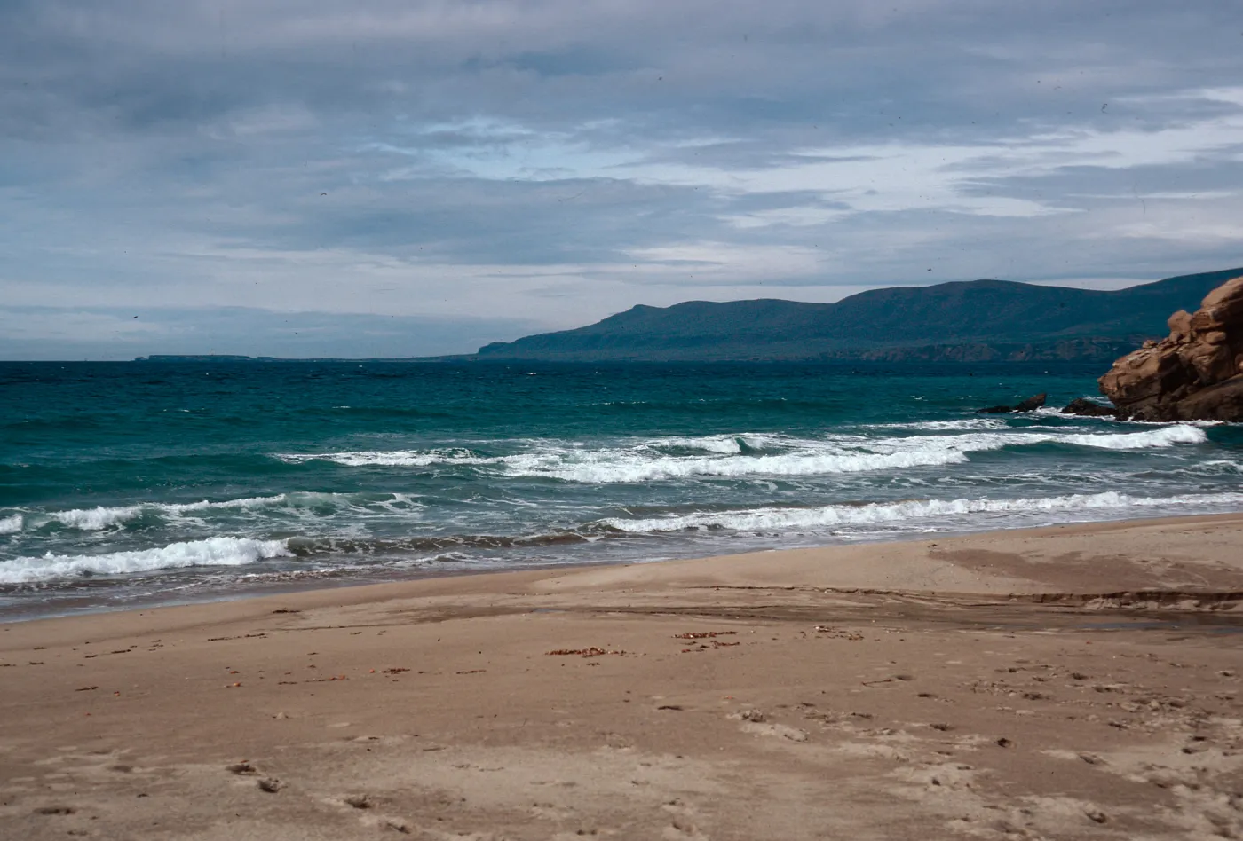 Sauces Beach, looking North, Santa Cruz Island