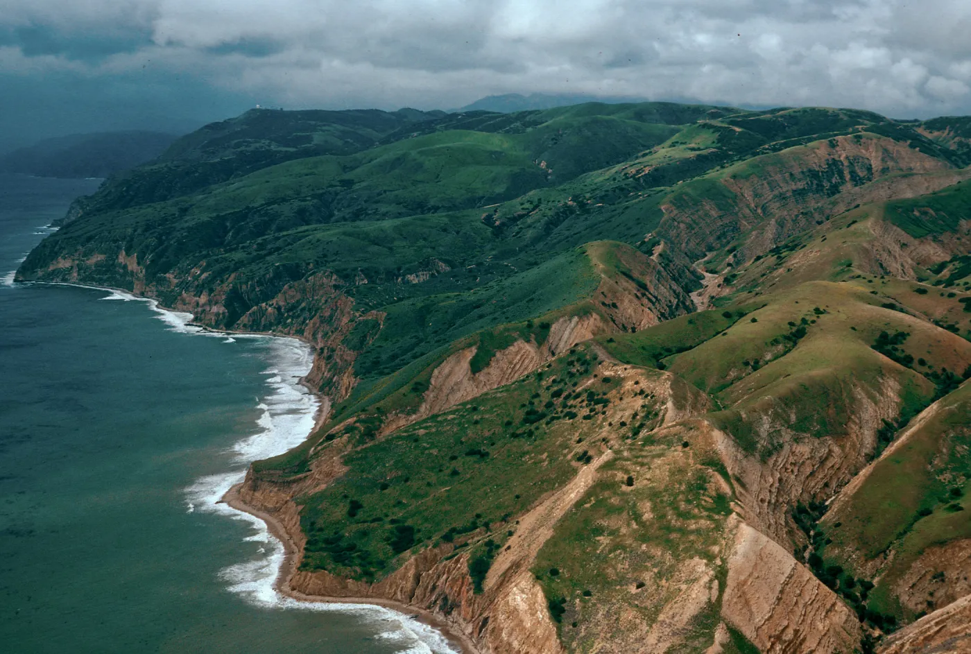 Southeast end, Santa Cruz Island