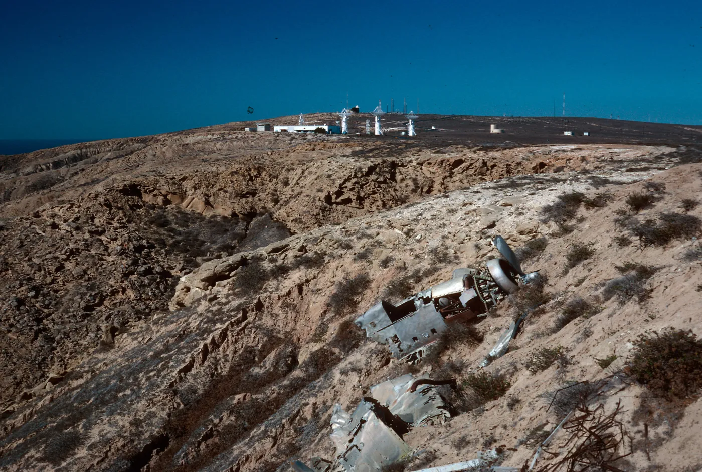 Hellcat wreckage, San Nicolas Island