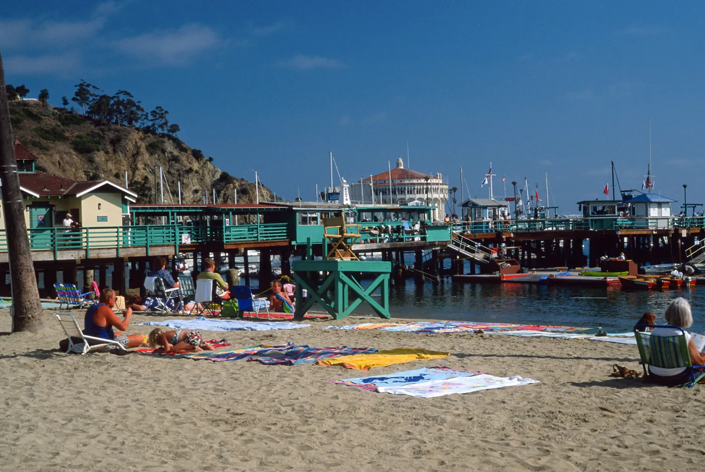 beach at Avalon, Catalina Island