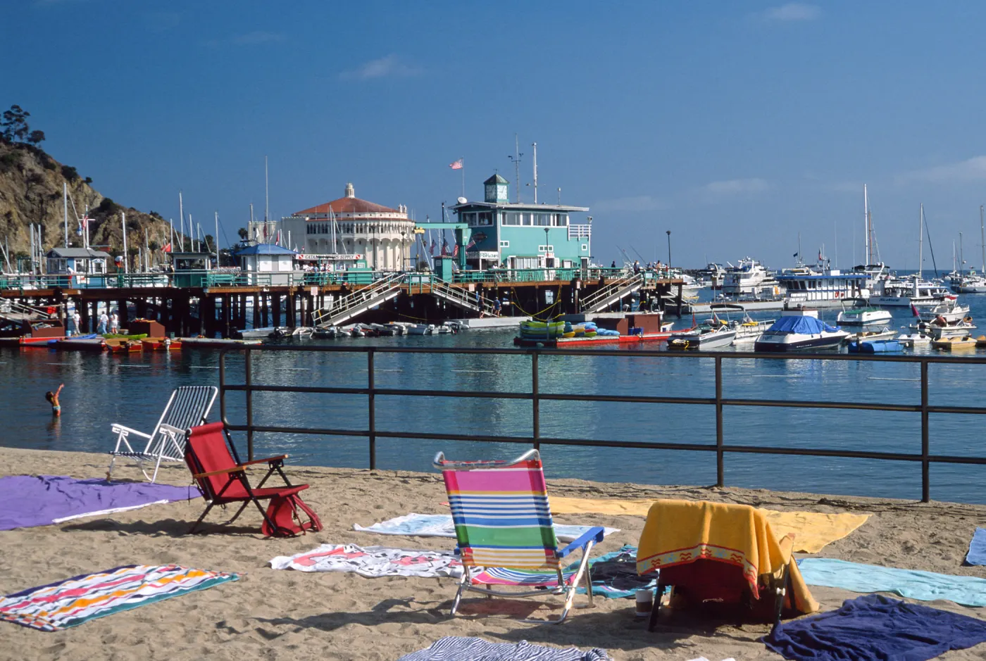 beach at Avalon, Catalina Island