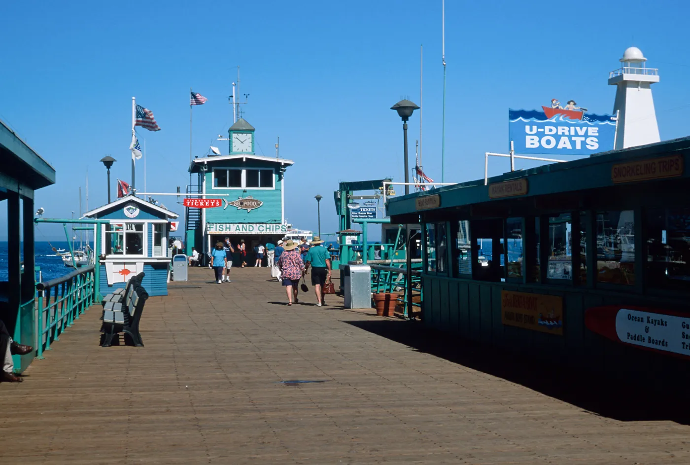Avalon Pier, Catalina Island