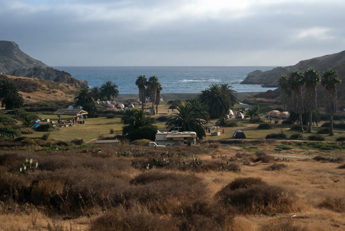 Little Harbor camp, Catalina Island