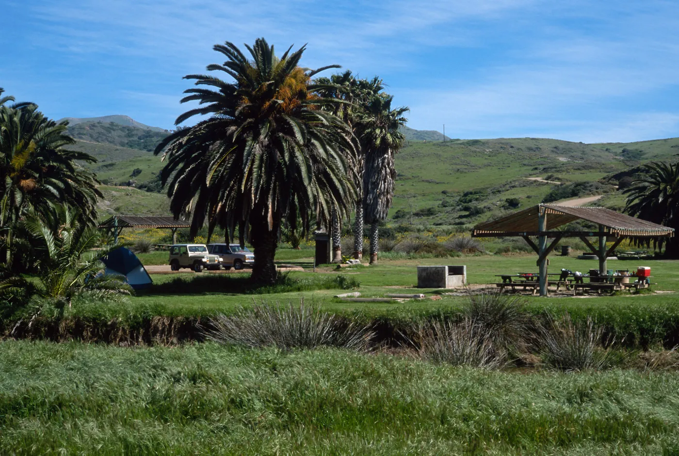 Little Harbor camp, Catalina Island