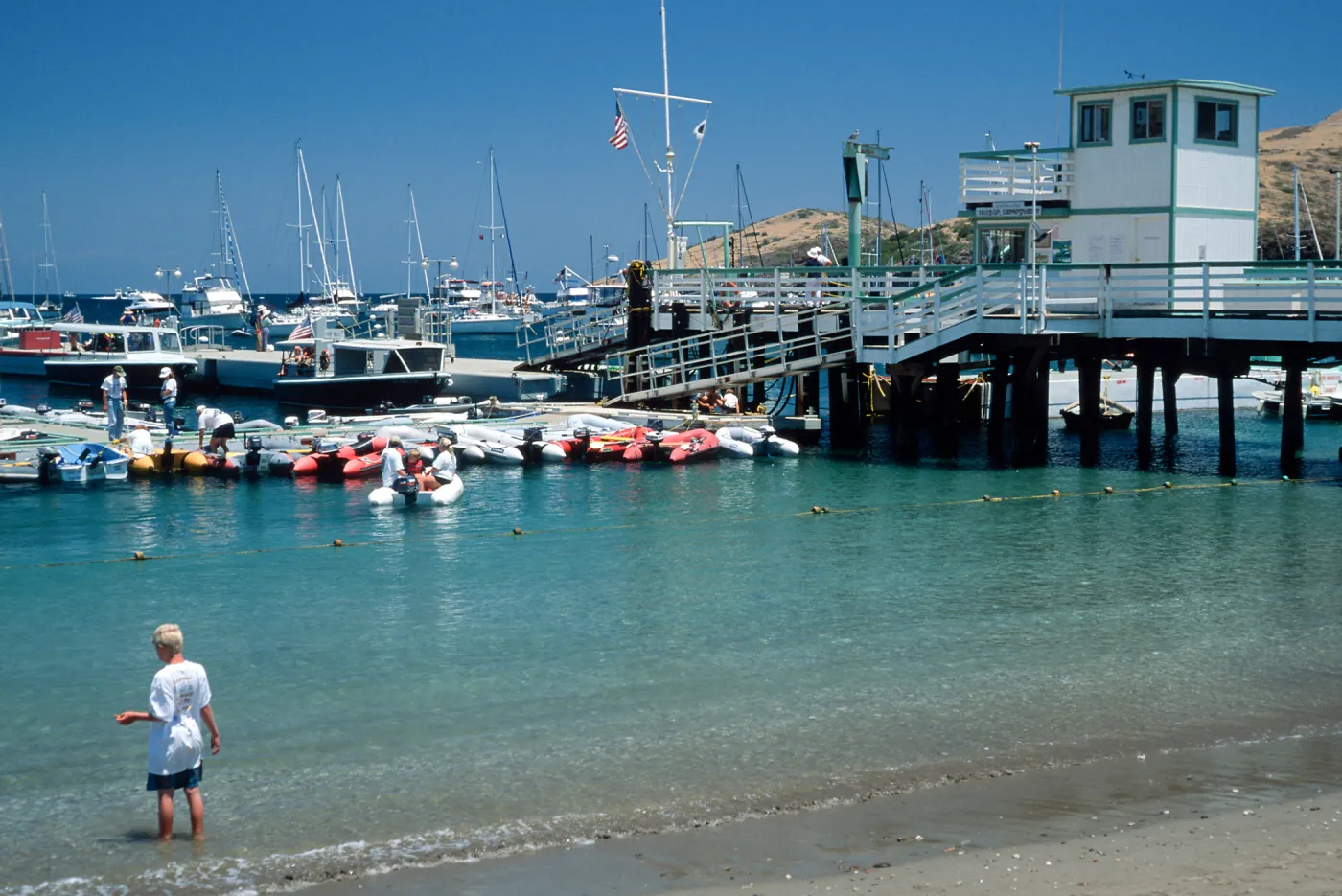 pier at Two Harbors, Catalina Island
