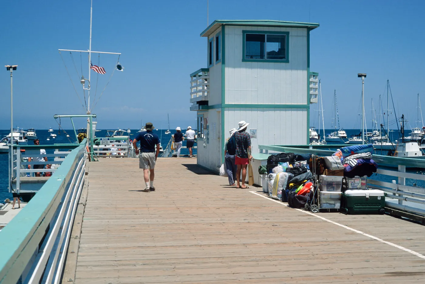 pier at Two Harbors, Catalina Island