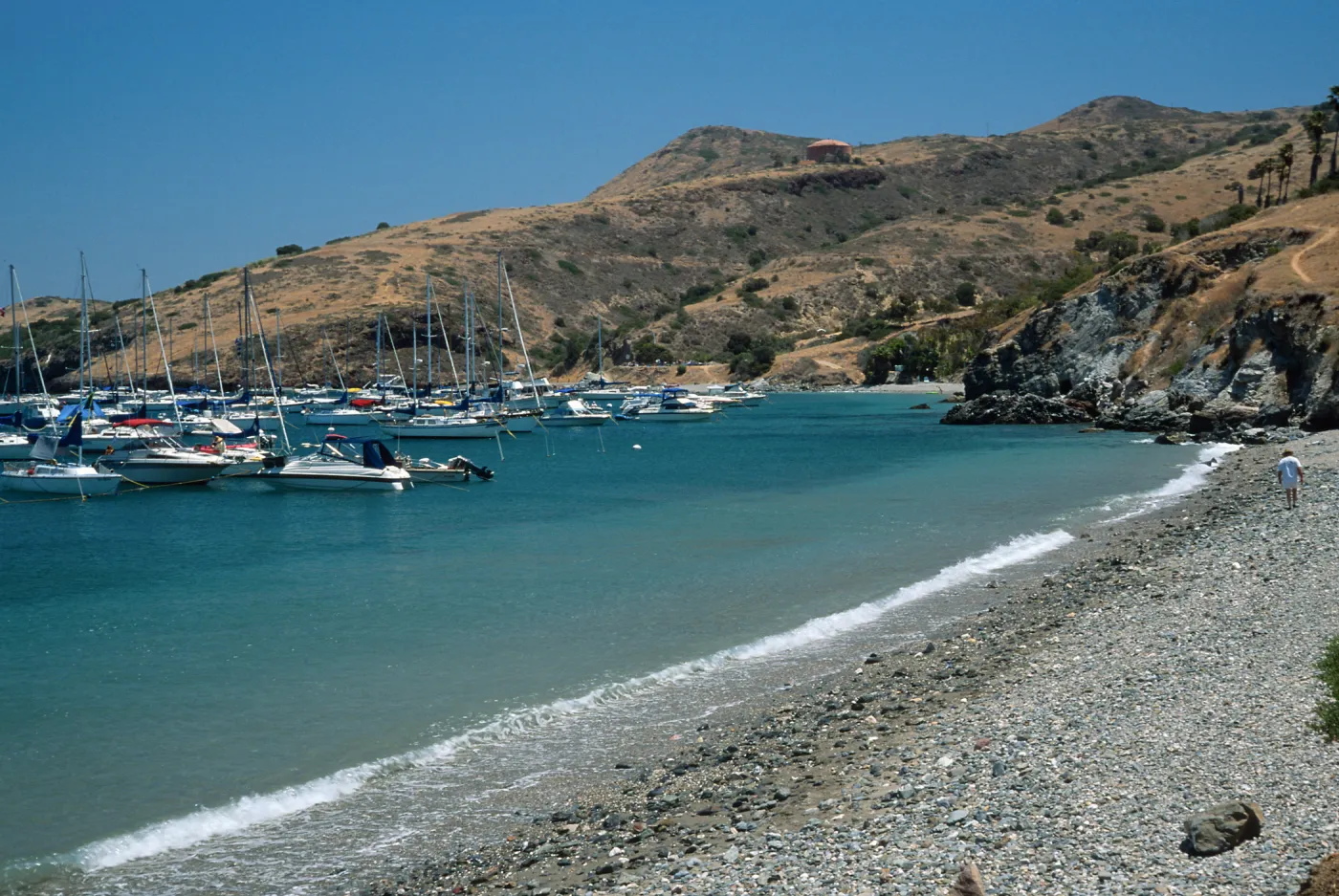 boats at Two Harbors, Catalina Island