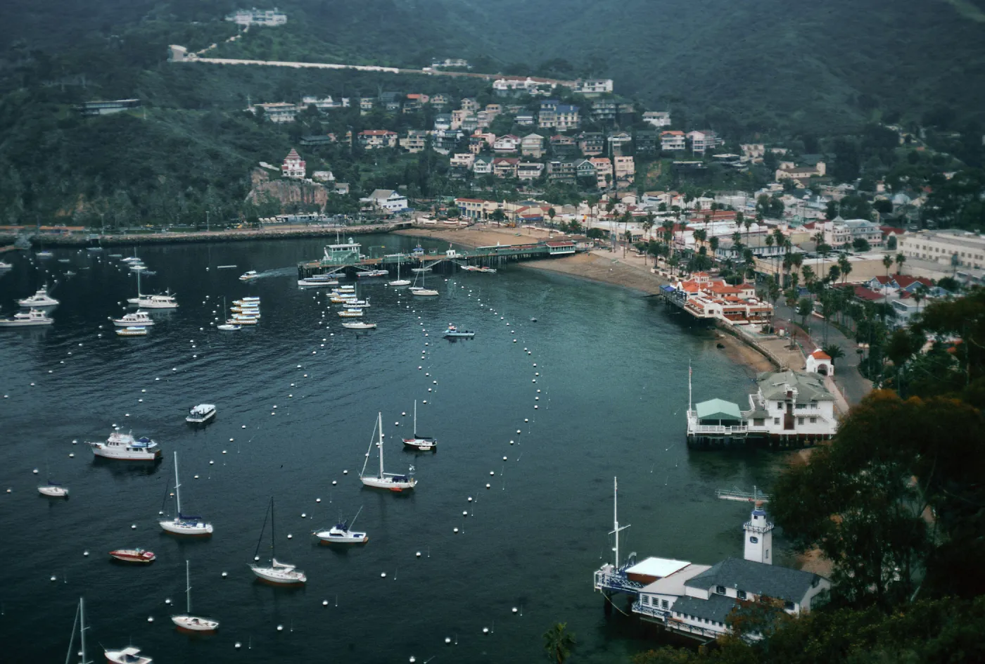 Avalon waterfront, Catalina Island