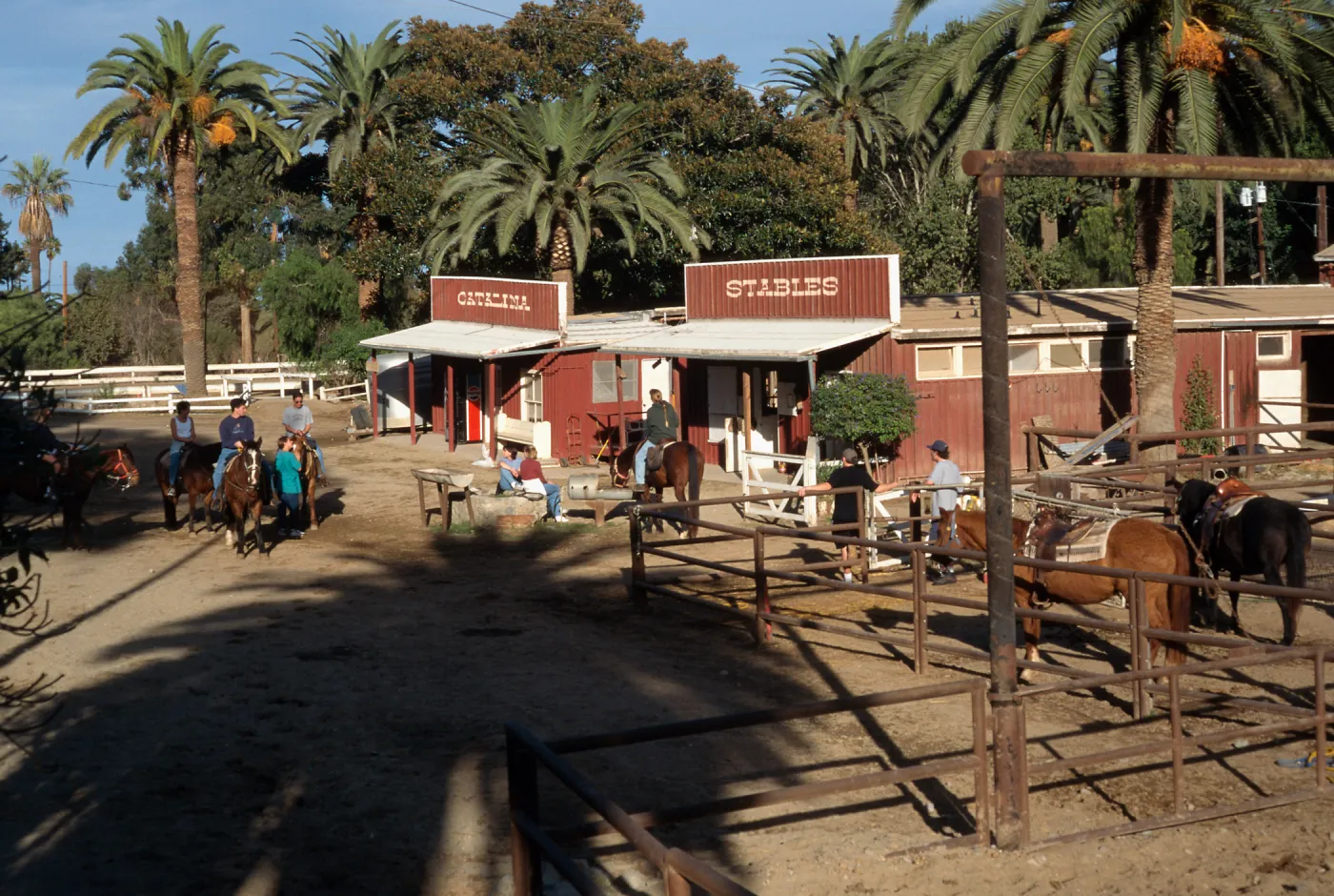 stables, Avalon Canyon, Santa Catalina Island