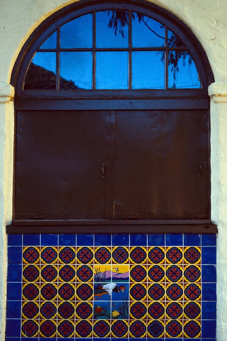tiles at Bird Park, Avalon Canyon, Santa Catalina Island