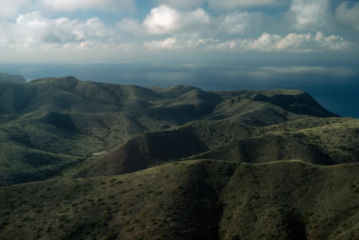 upper Cape Canyon & Black Jack Peak (left side), Santa Catalina Island