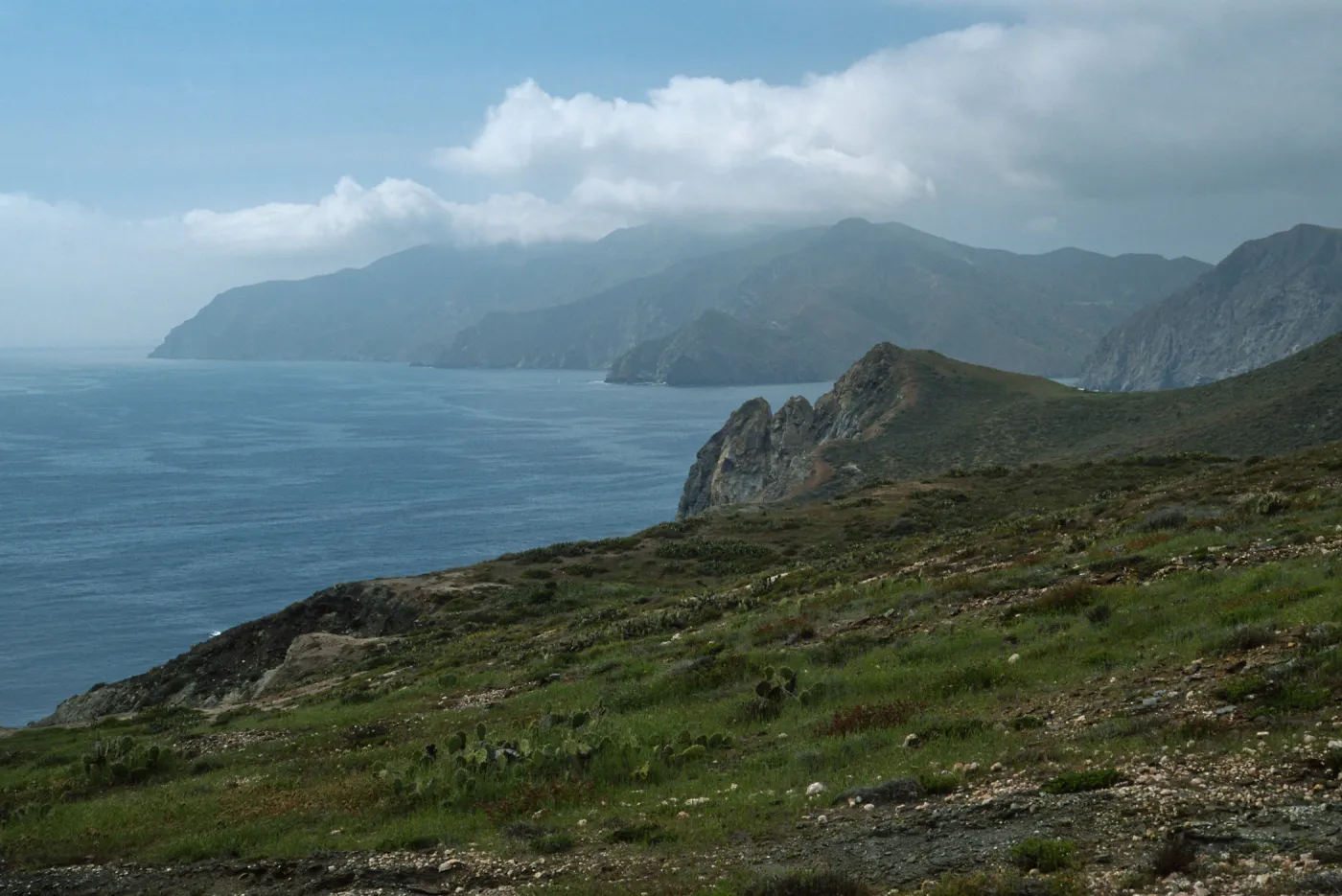 coastline, West of Little Harbor, Santa Catalina Island