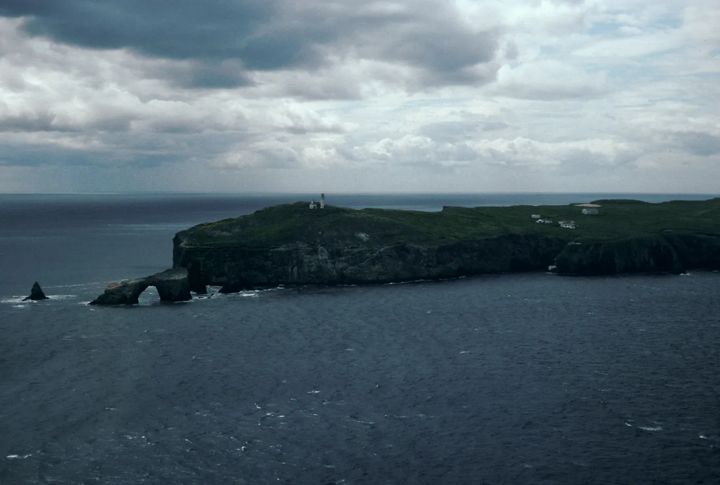 Arch Rock on left, East end, East Anacapa Island