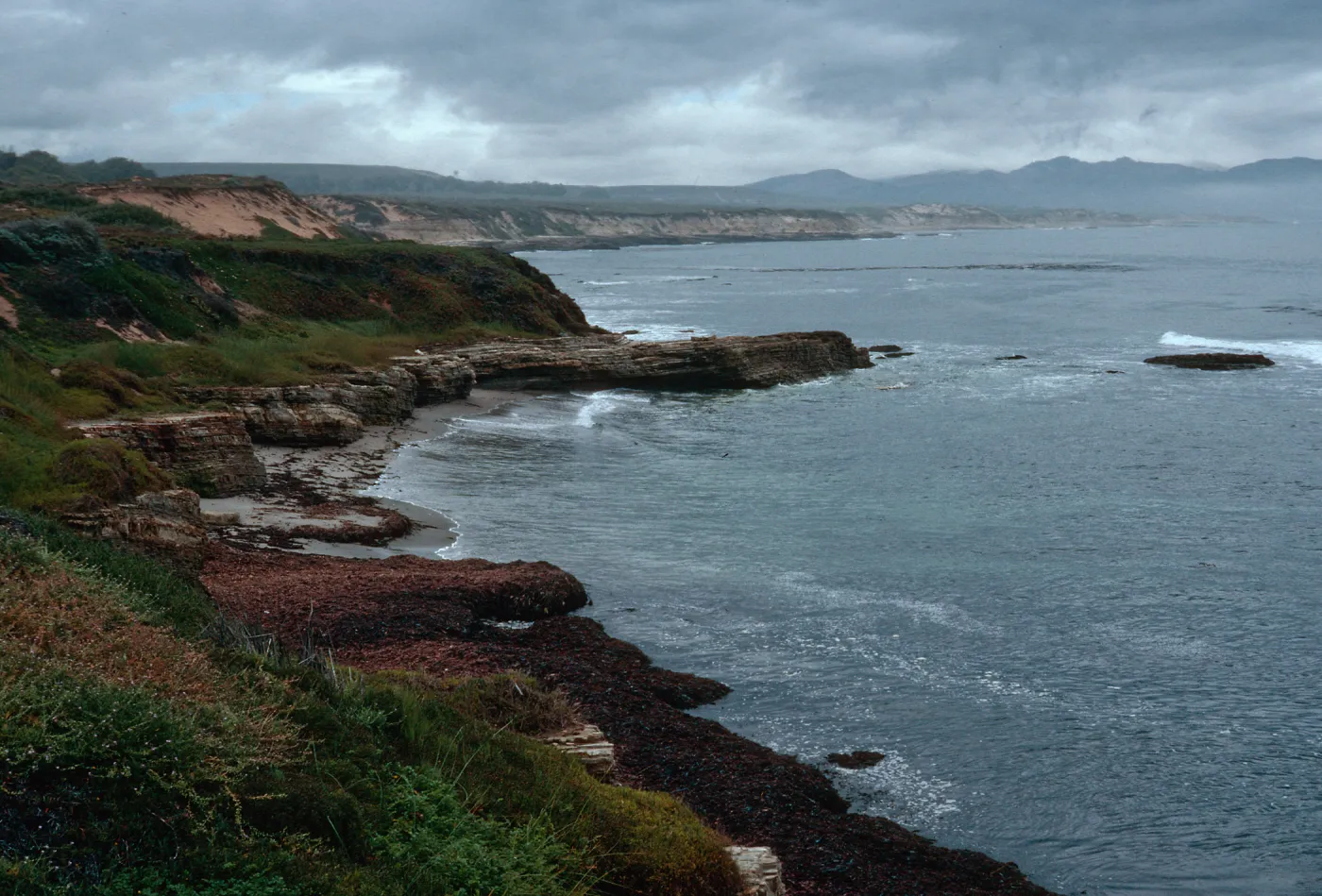 coastline, end of Spur Road, Vandenberg AFB