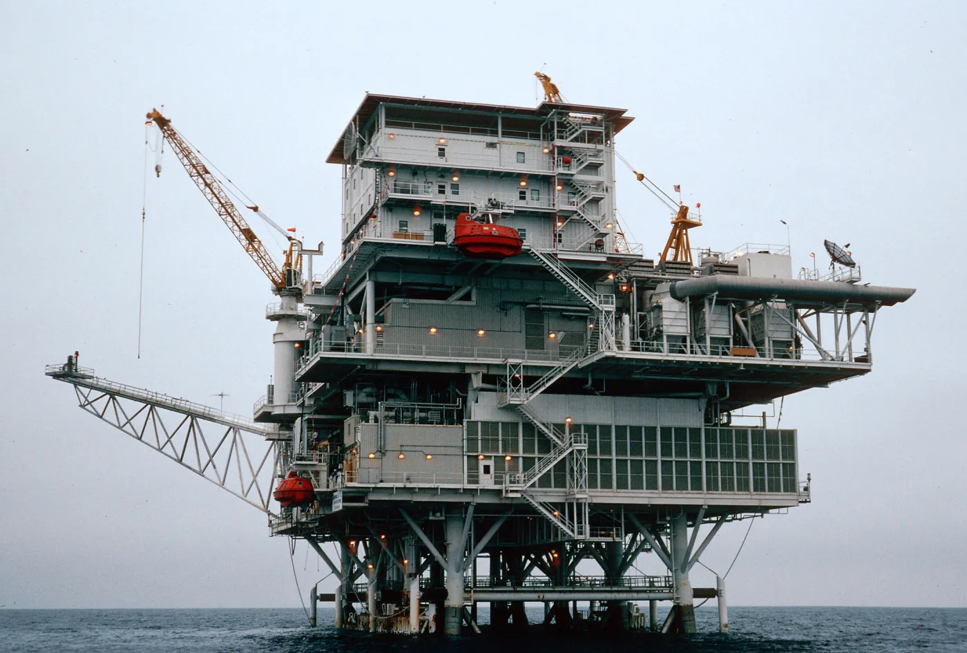 Chevron oil, platform “Gail” , offshore Oxnard, CA