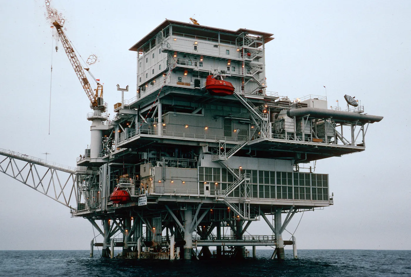 Chevron oil, platform “Gail” , offshore Oxnard, CA