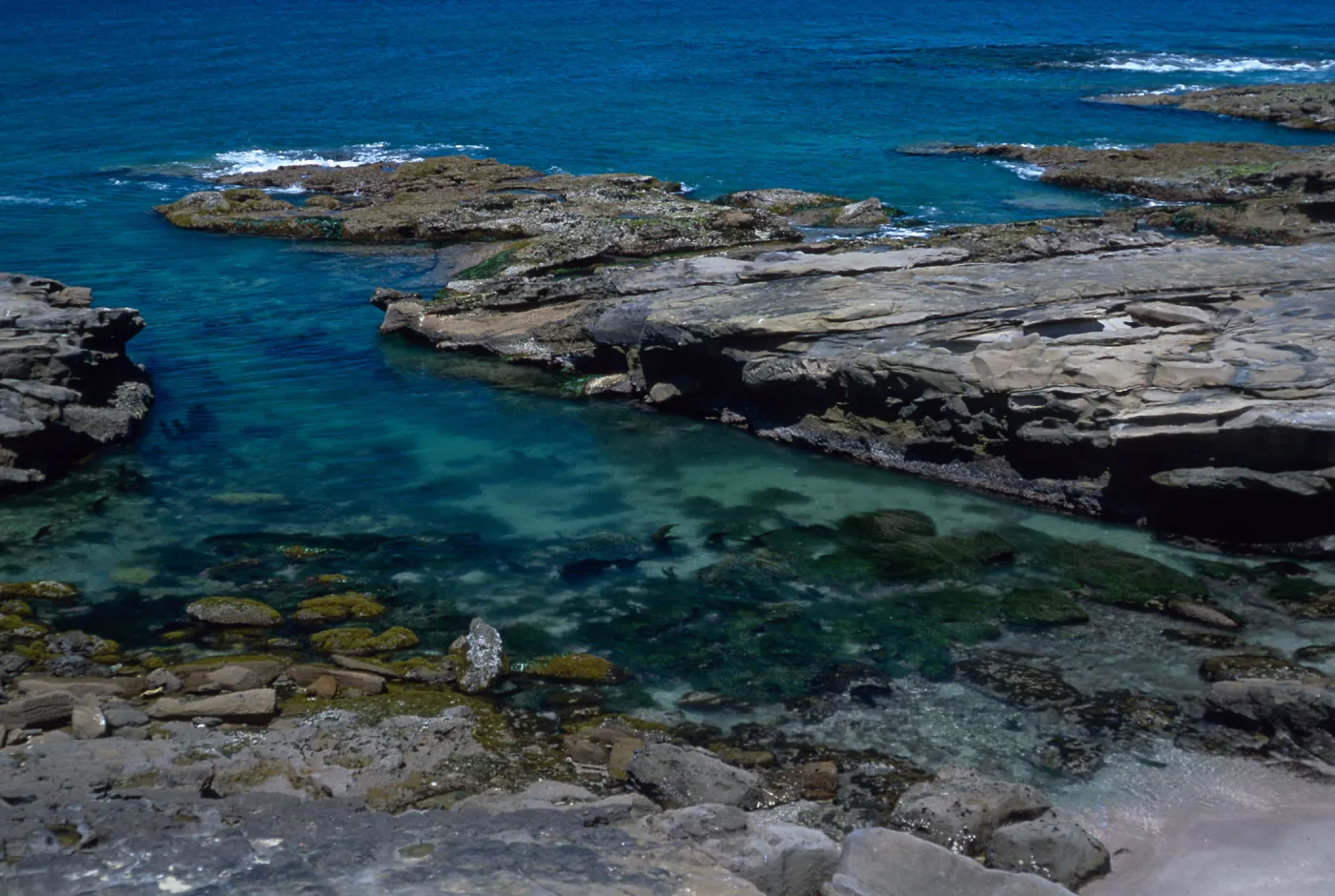 coastline, near Balloon Launch Building, San Nicolas Island