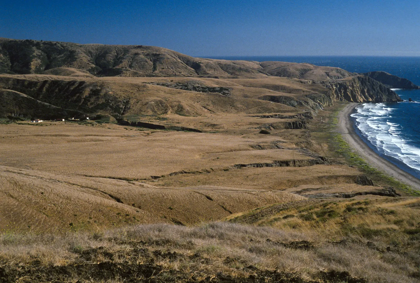 Christy Beach & ranch, Santa Cruz Island