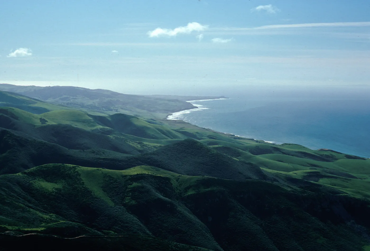 Point Conception from Tranquillon Peak, Santa Barbara County