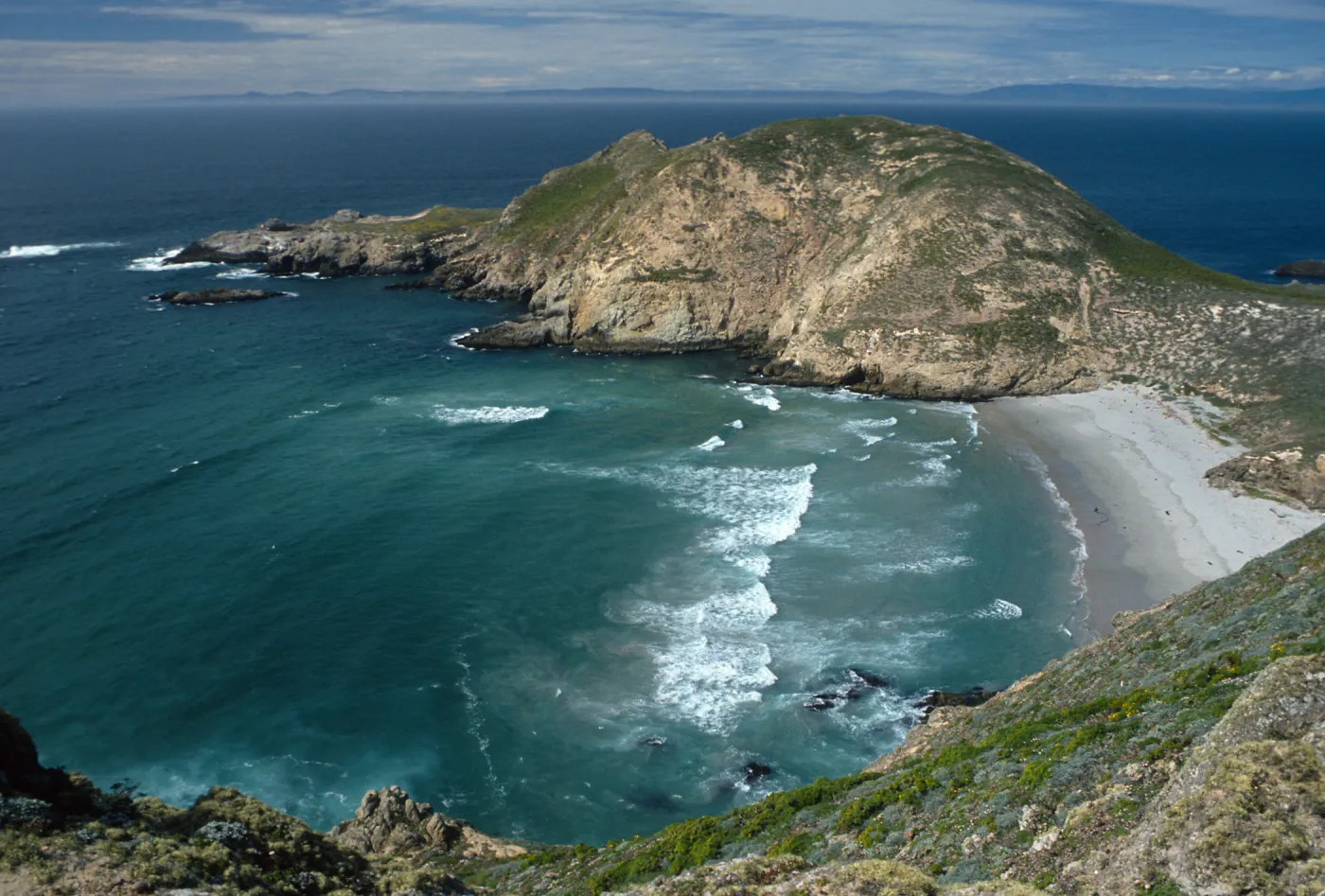 Secret Cove & Harris Point, from vicinity of Lester Point, San Miguel Island