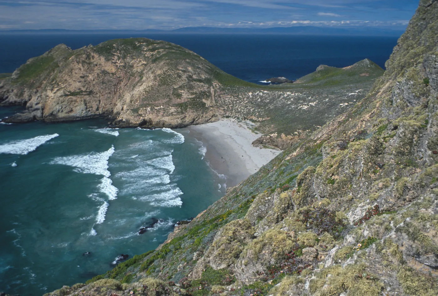 Secret Cove from Lester Point, San Miguel Island