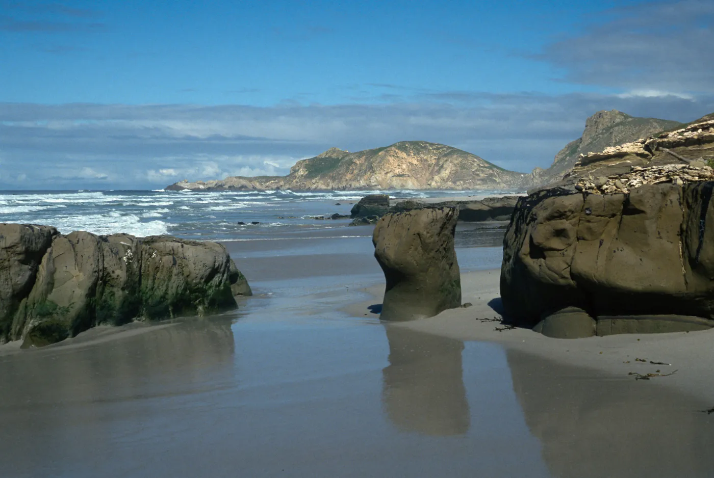 Simonton Cove, Peachrock Beach, San Miguel Island