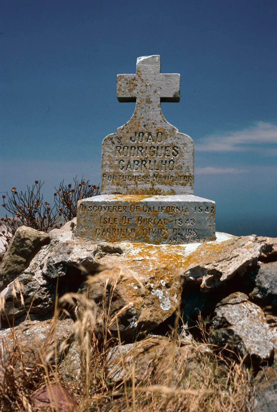 Cabrillo Monument, San Miguel Island