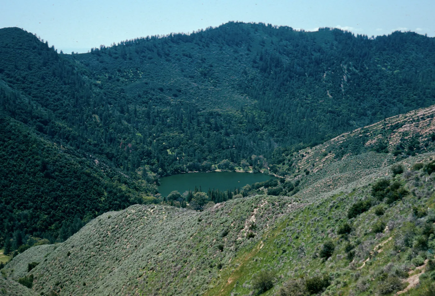 Zaka Lake from Catway Road, Santa Barbara County