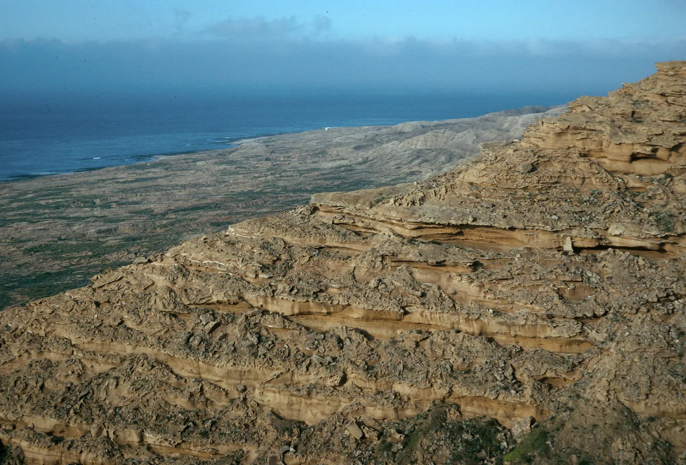 Southeast escarpment, San Nicholas Island