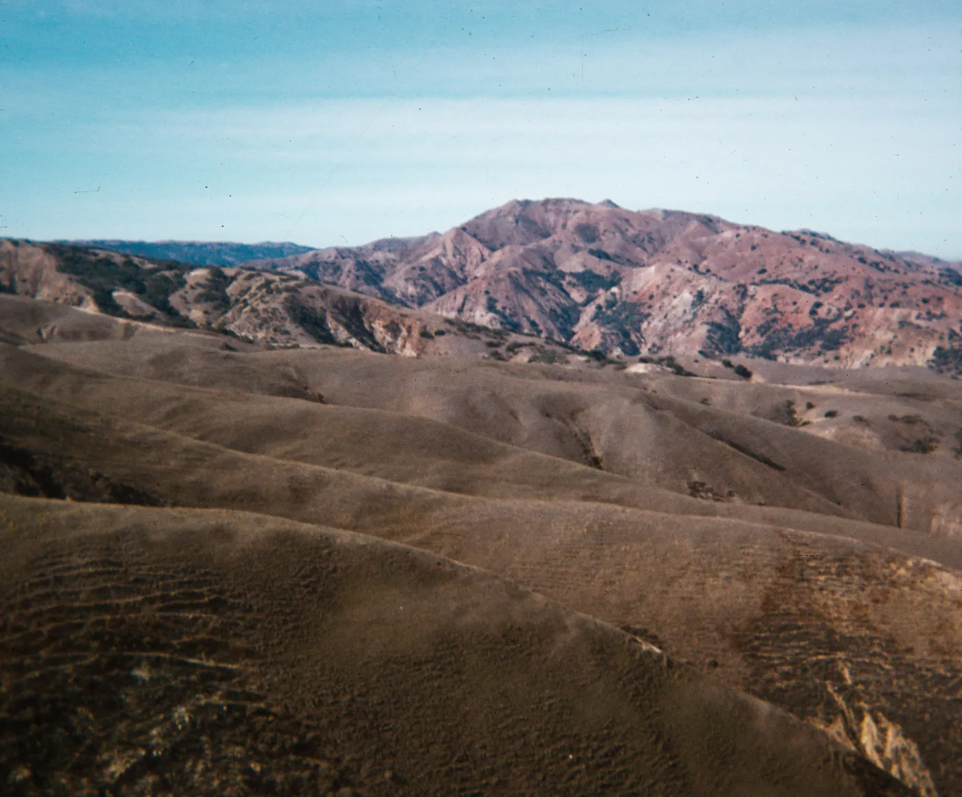 looking West toward Pelican Harbor, Santa Cruz Island