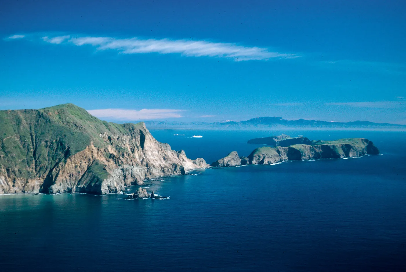 offshore side, Anacapa Island