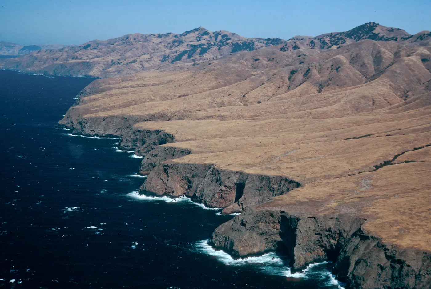 Northwest shore, Santa Cruz Island
