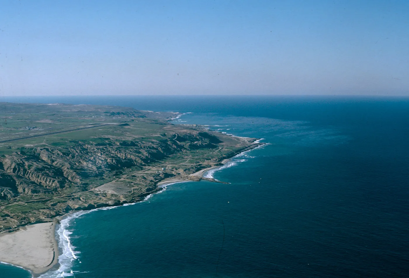 view of San Nicolas Island, 65-229 & SN-146