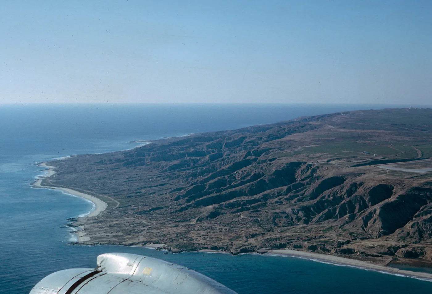 view of San Nicolas Island, 65-230 & SN-147