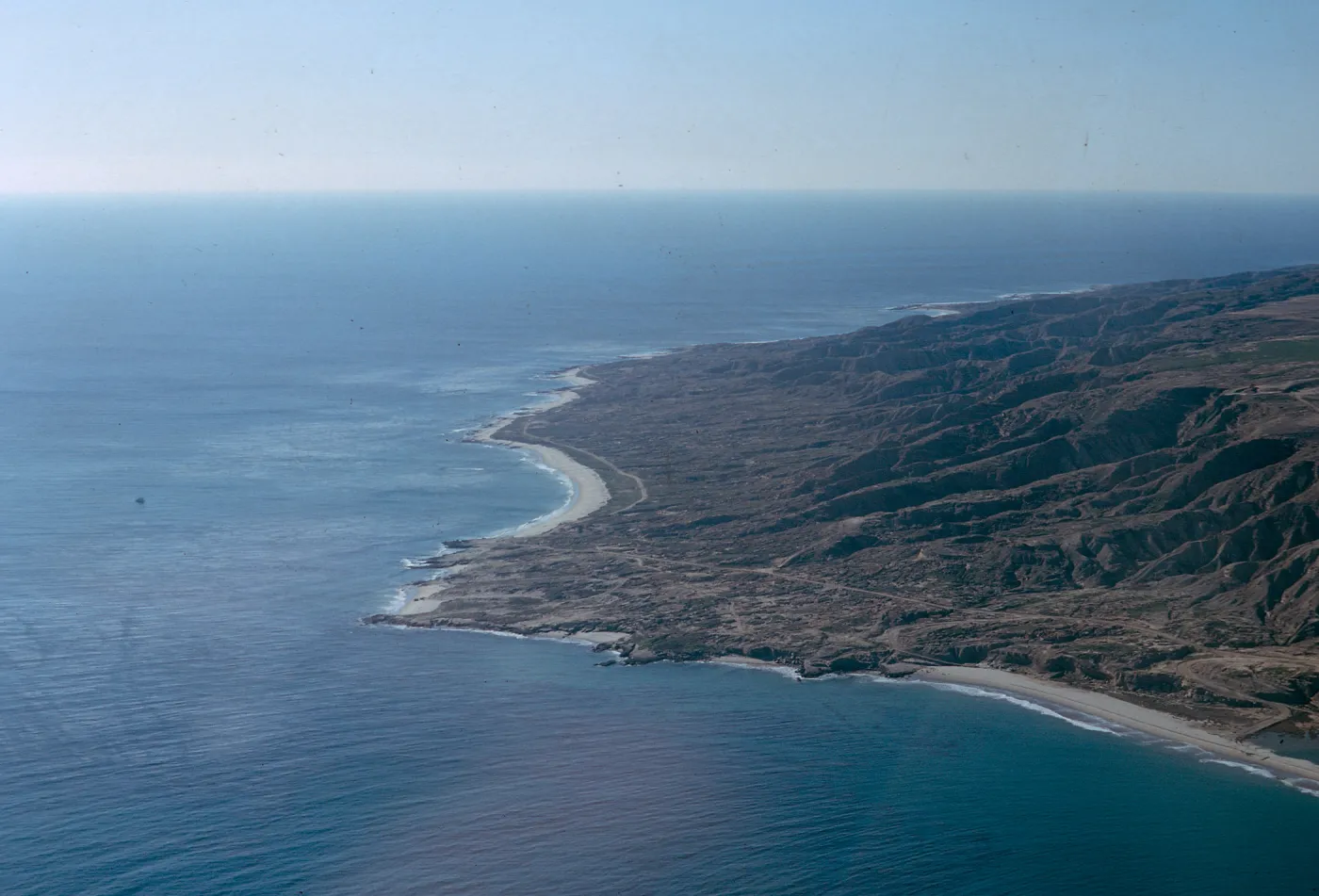 view of San Nicolas Island, 65-241 & SN-158