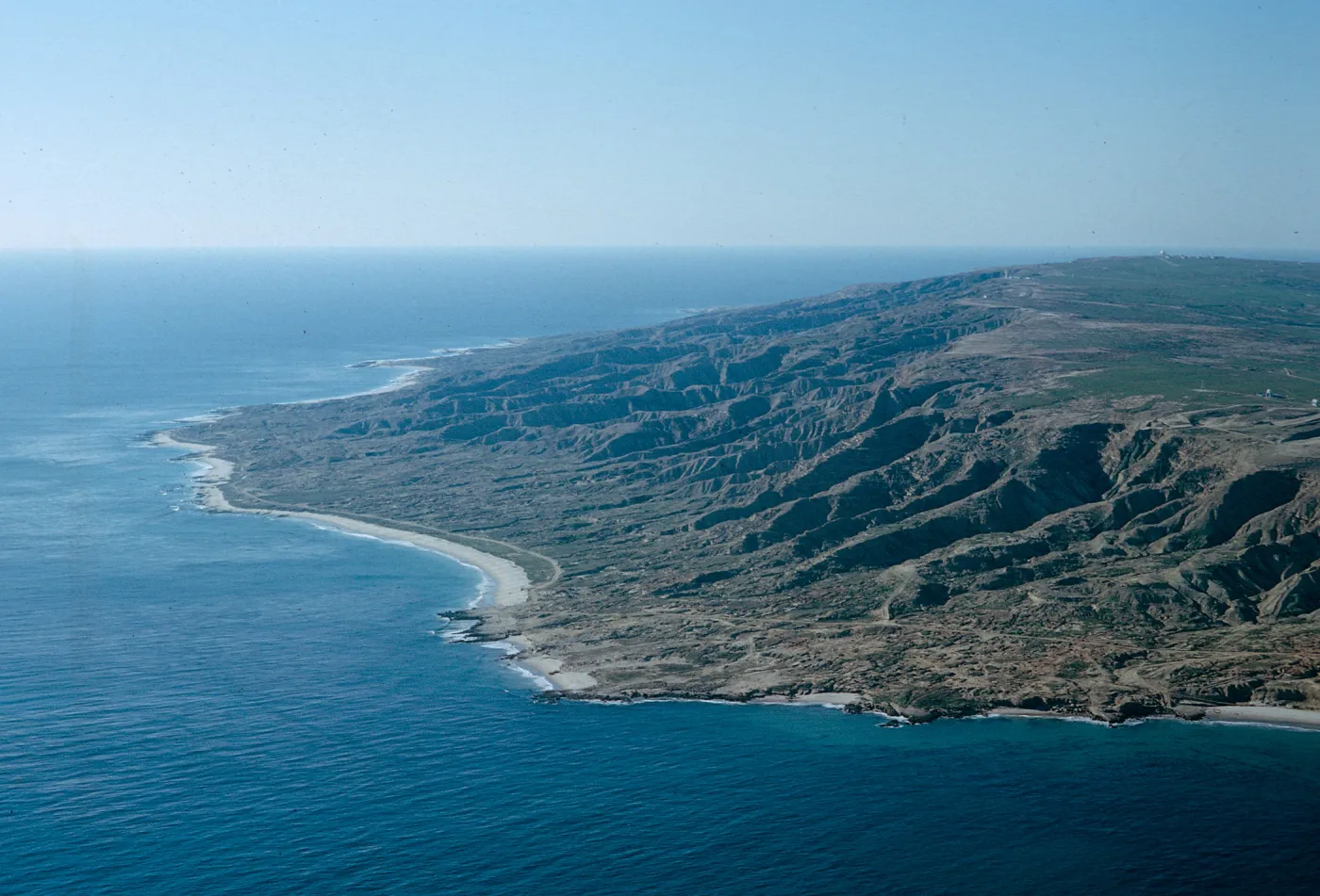 view of San Nicolas Island, 65-244 & SN-161