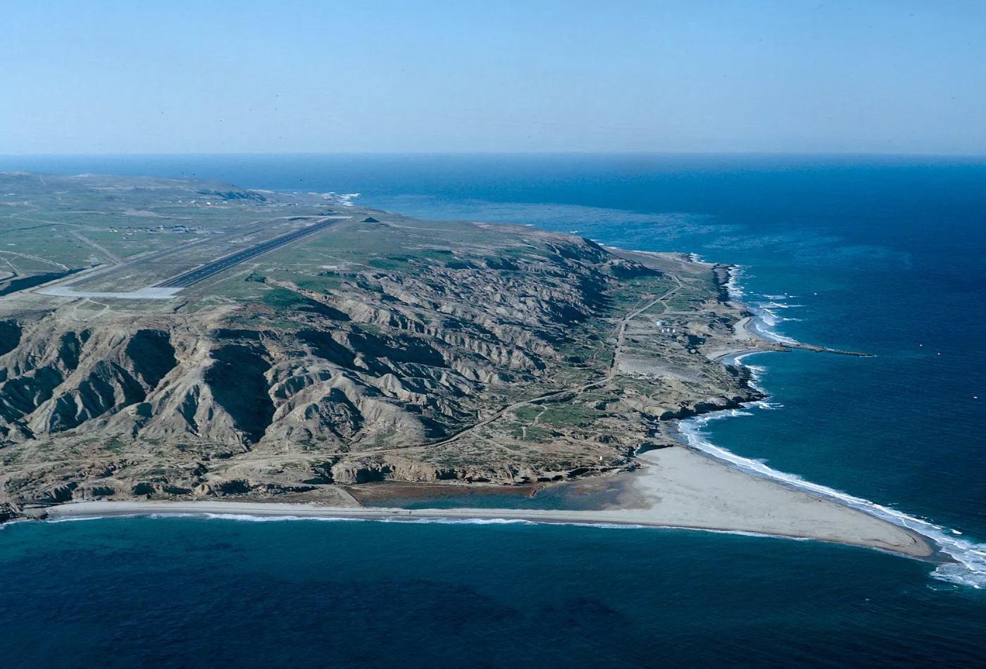 view of San Nicolas Island, 65-246 & SN-163