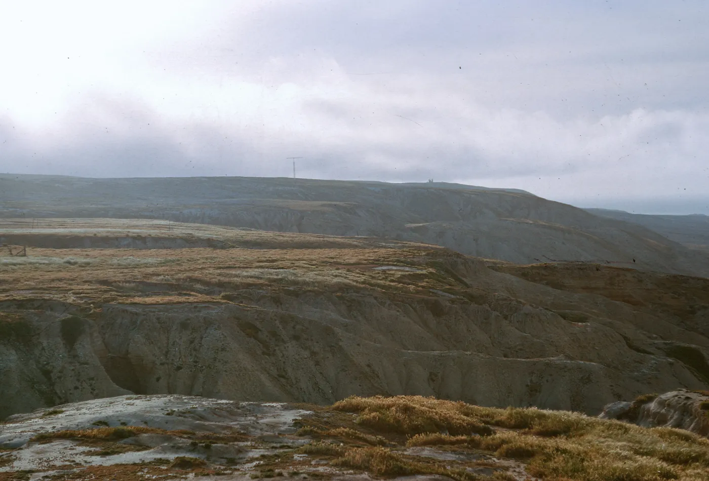 North rim of island, near living quarters, 66-140 & SN-396