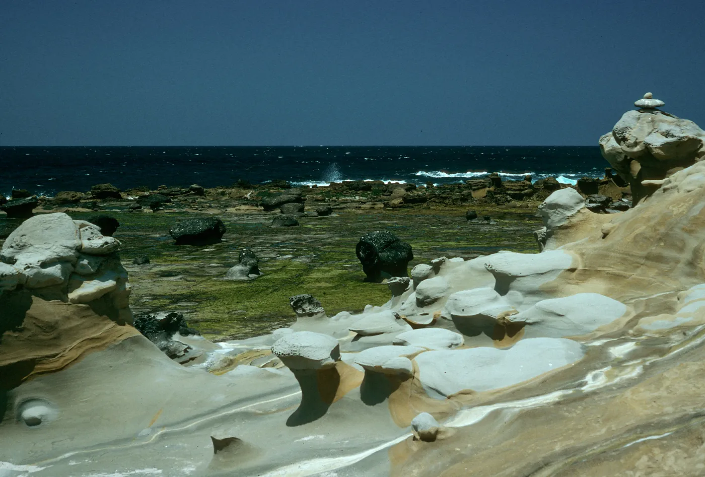 Rock formations, Southwest coast by Rock Crusher, San Nicolas Island