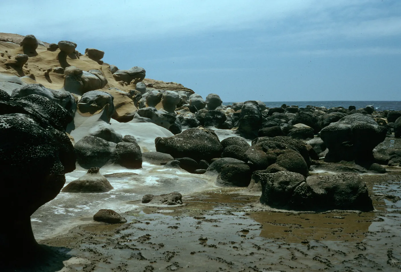 Rock formations, Southwest coast by Rock Crusher, San Nicolas Island