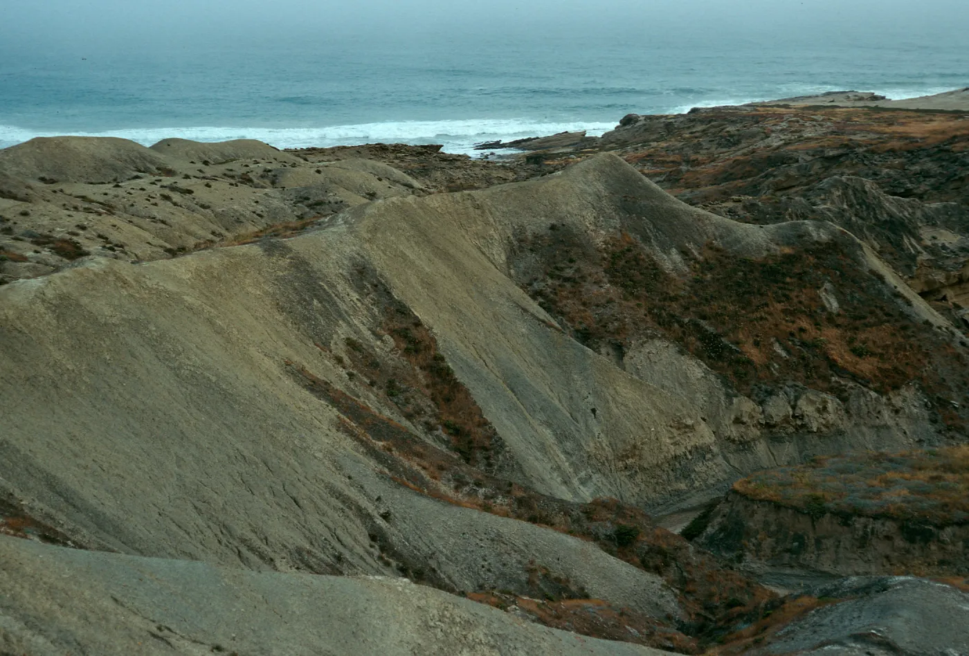 Siltstone Ridge, East side of Grand Canyon, San Nicolas Island