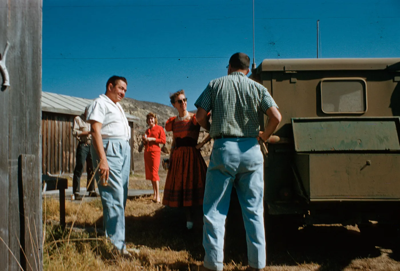 USO show, Rita’s Camp, Santa Rosa Island, Marvin Miller, Ann Houston, Dorothy Newman, Buck Davis